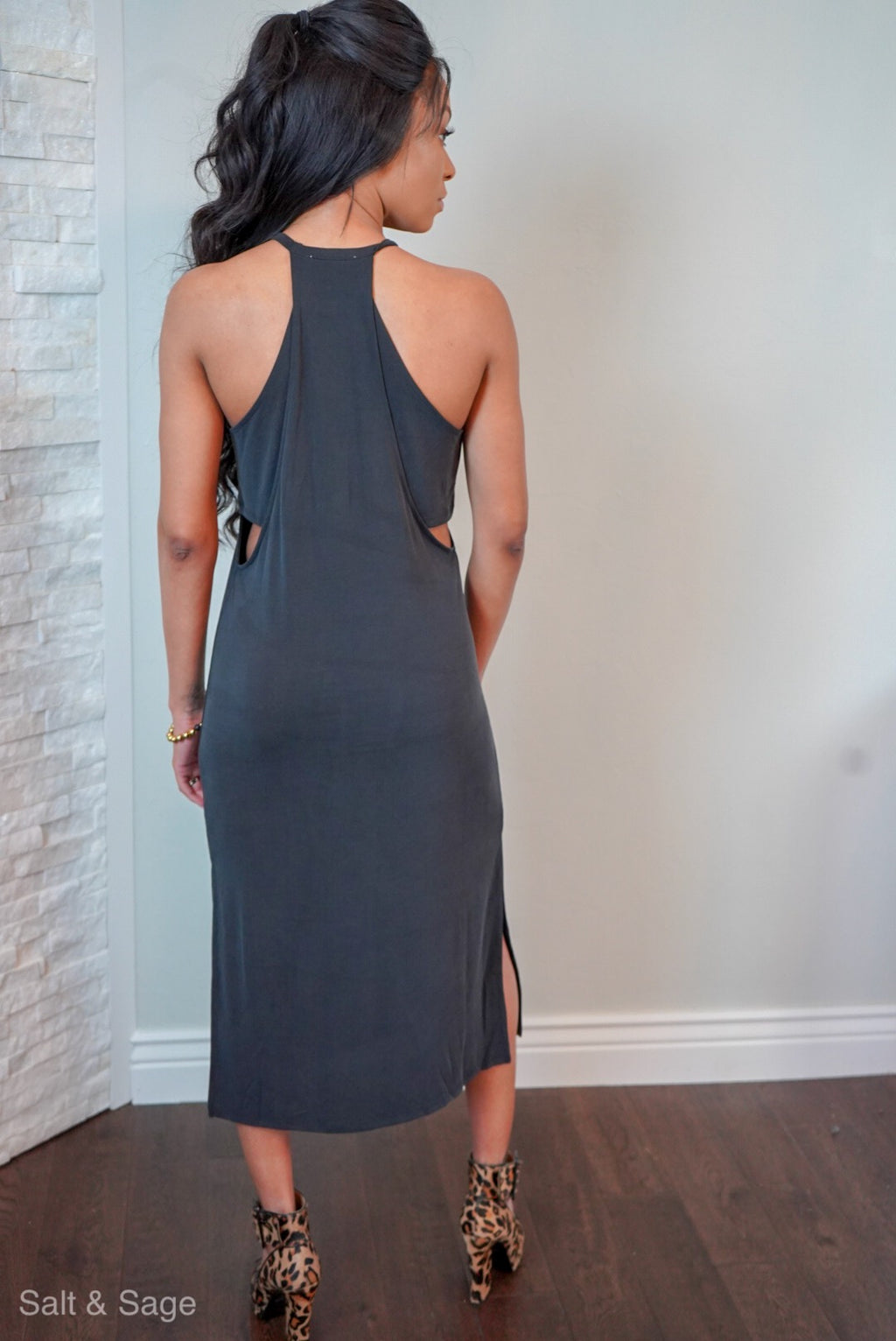 Don't Stick to Me Dress- Black