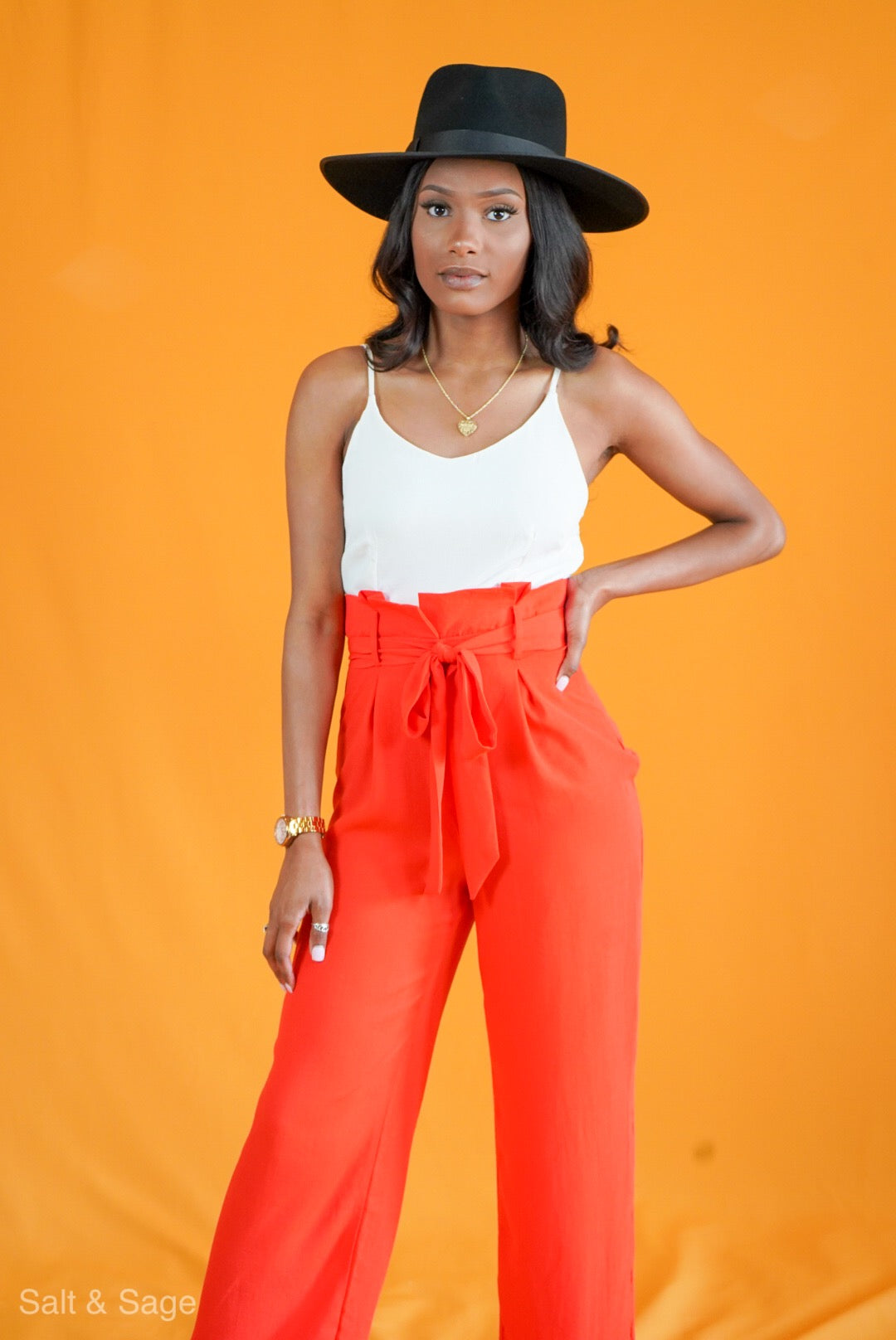 You need these Jumpsuit Feelz!   Effortlessly easy to style year round for any occasion.  95% polyester 5% spandex  Model is  5'7 wearing a small