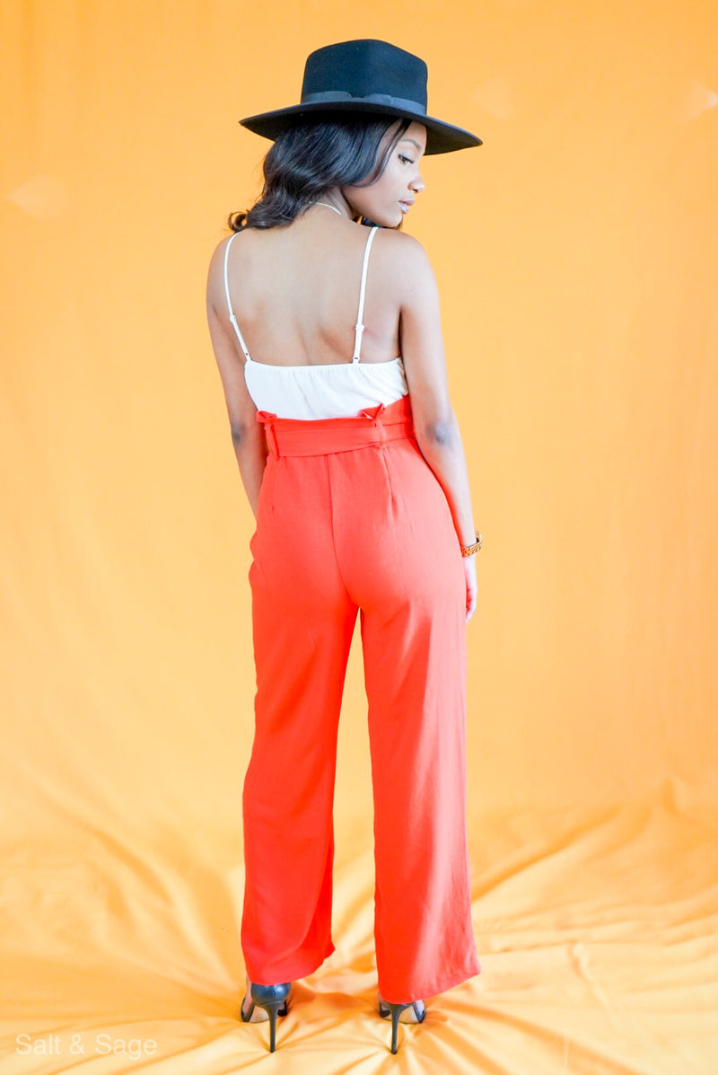 You need these Jumpsuit Feelz!   Effortlessly easy to style year round for any occasion.  95% polyester 5% spandex  Model is  5'7 wearing a small