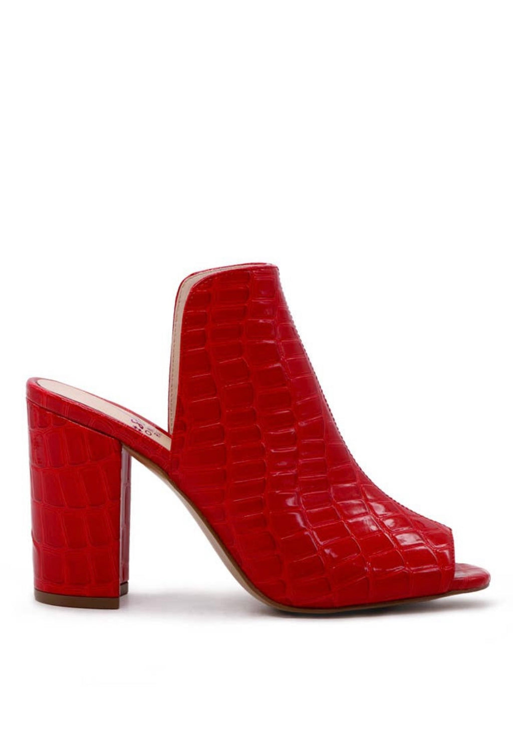 Peep-toe High Heel Mules || Pre Order