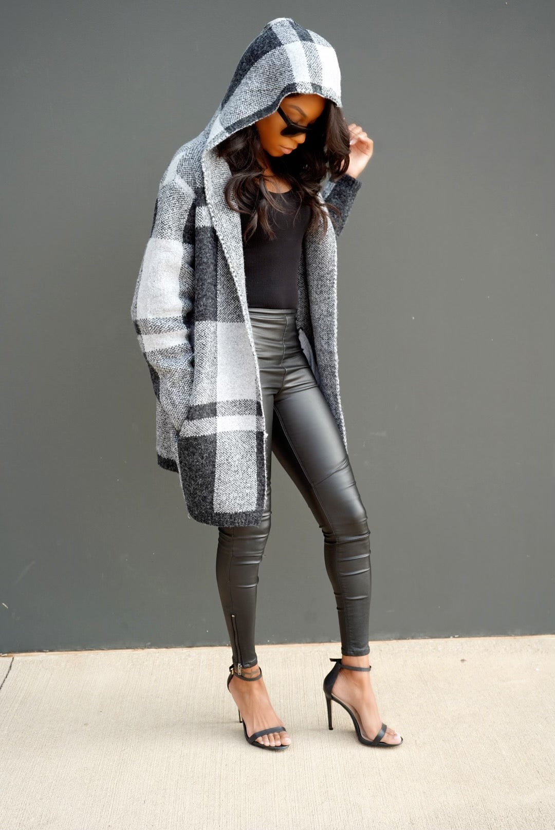 Check Me Boo || Grey Cardigan