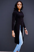 Going Places Maxi Top - Black