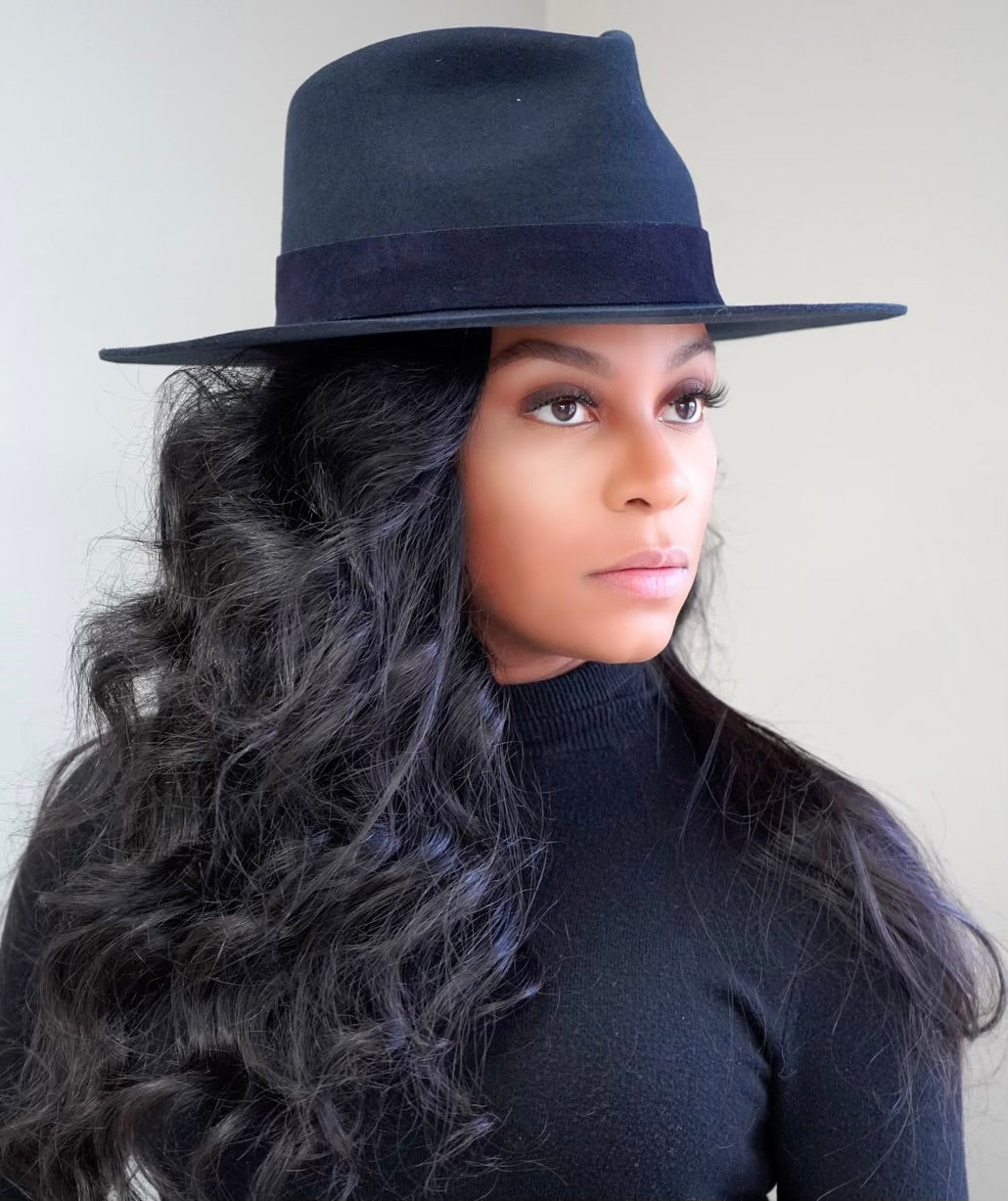 Miller Fedora || Navy