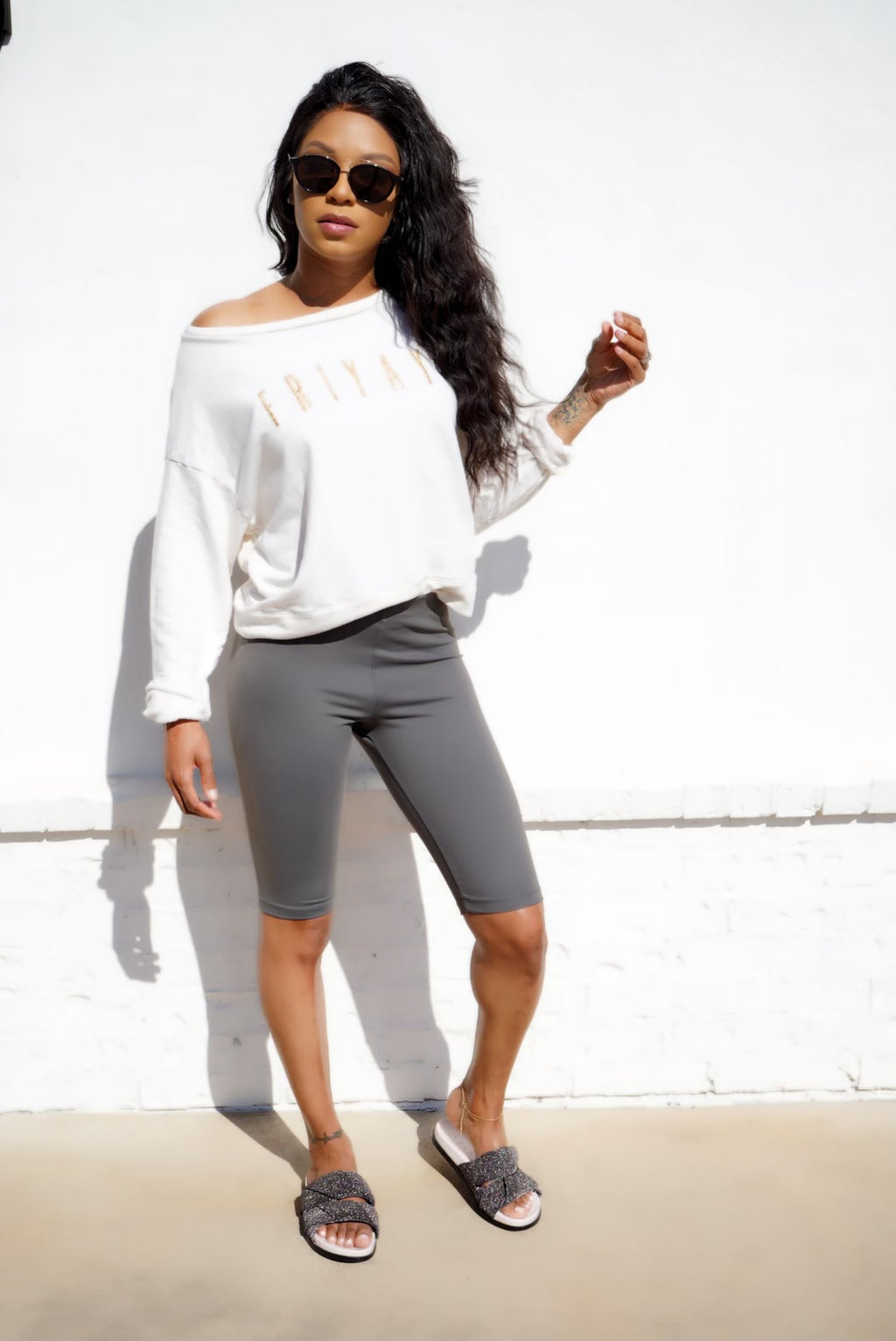 Biker Girl ||Grey||