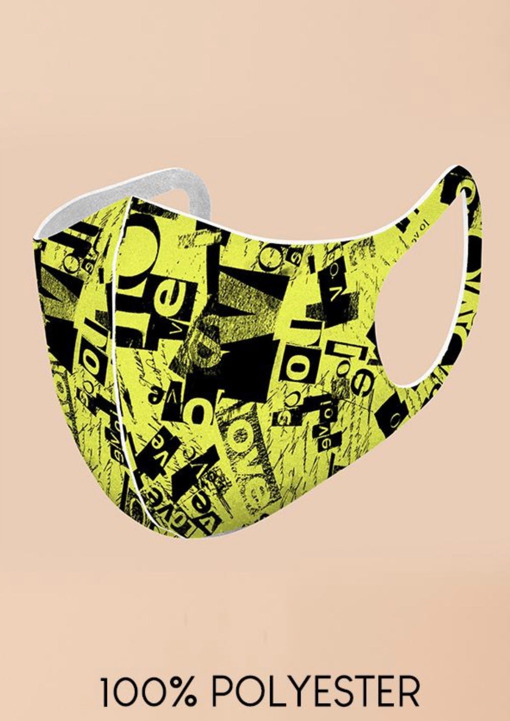 S&S Face Mask || NeonYellow