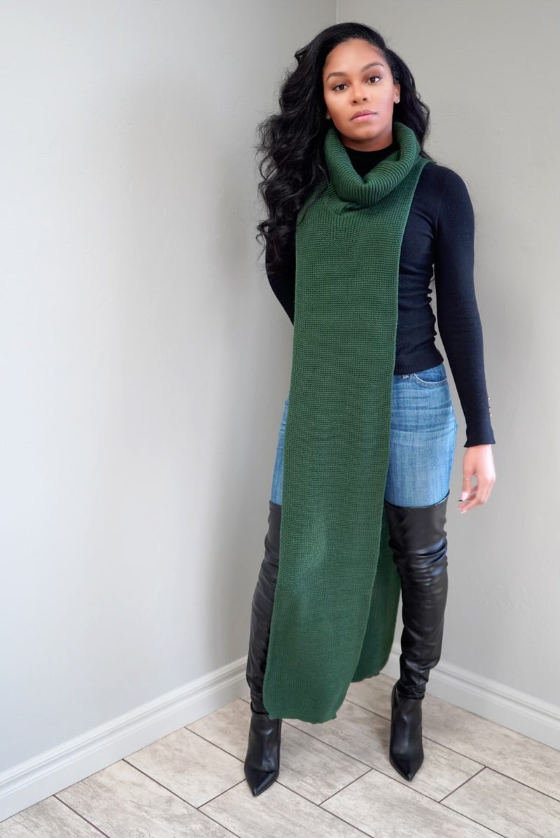 Knit Me Boo || Dark Green