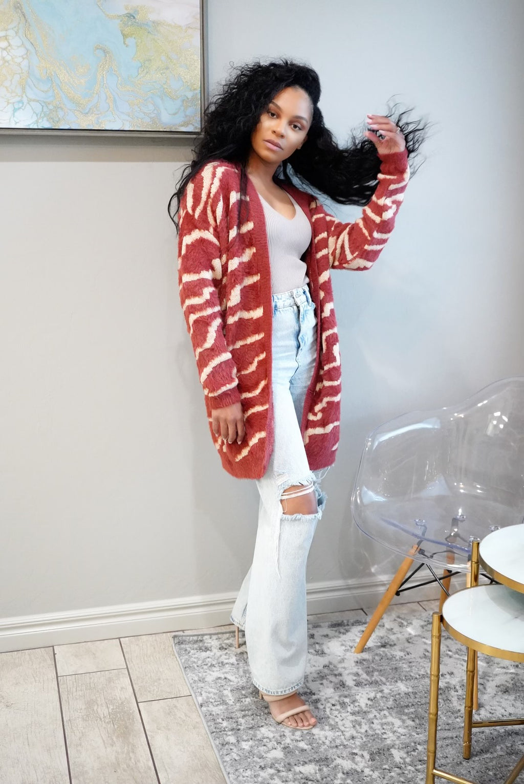 Wavy Baby || Cardigan
