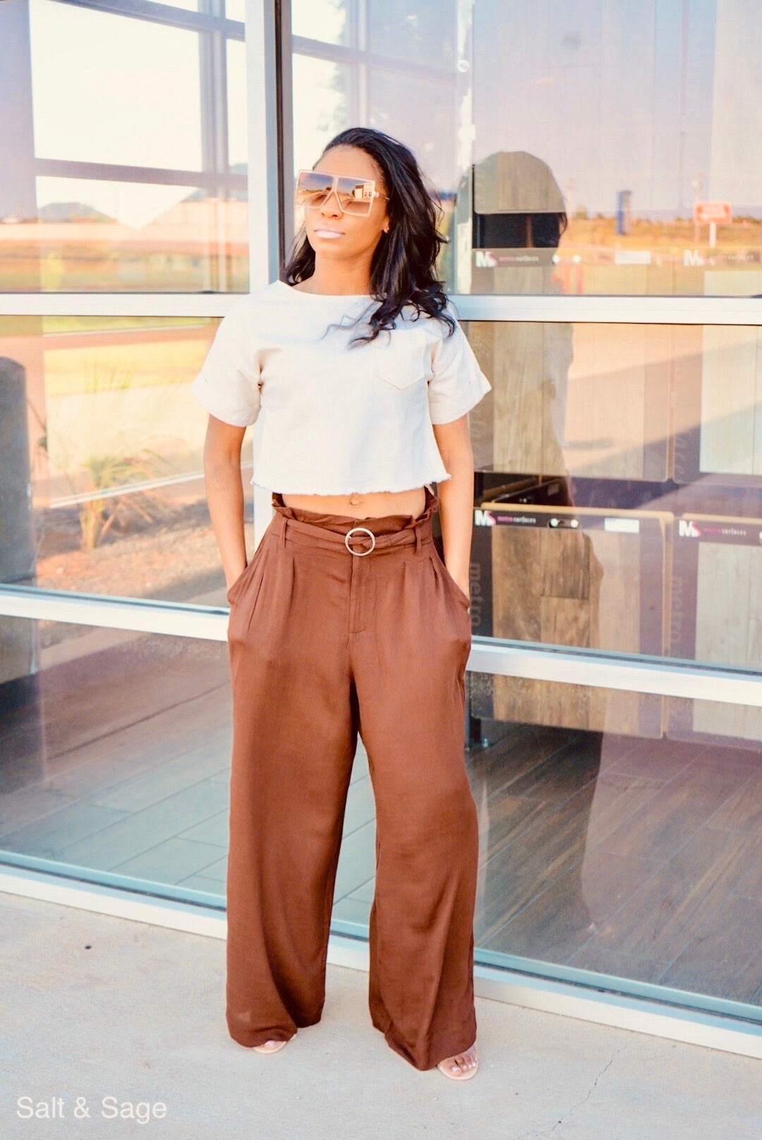 HYFVE paper bag pants