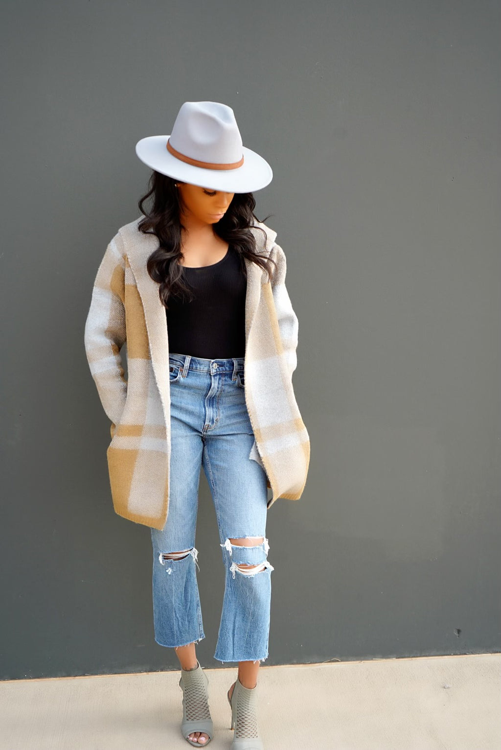 Check Me Boo || Mustard Cardigan