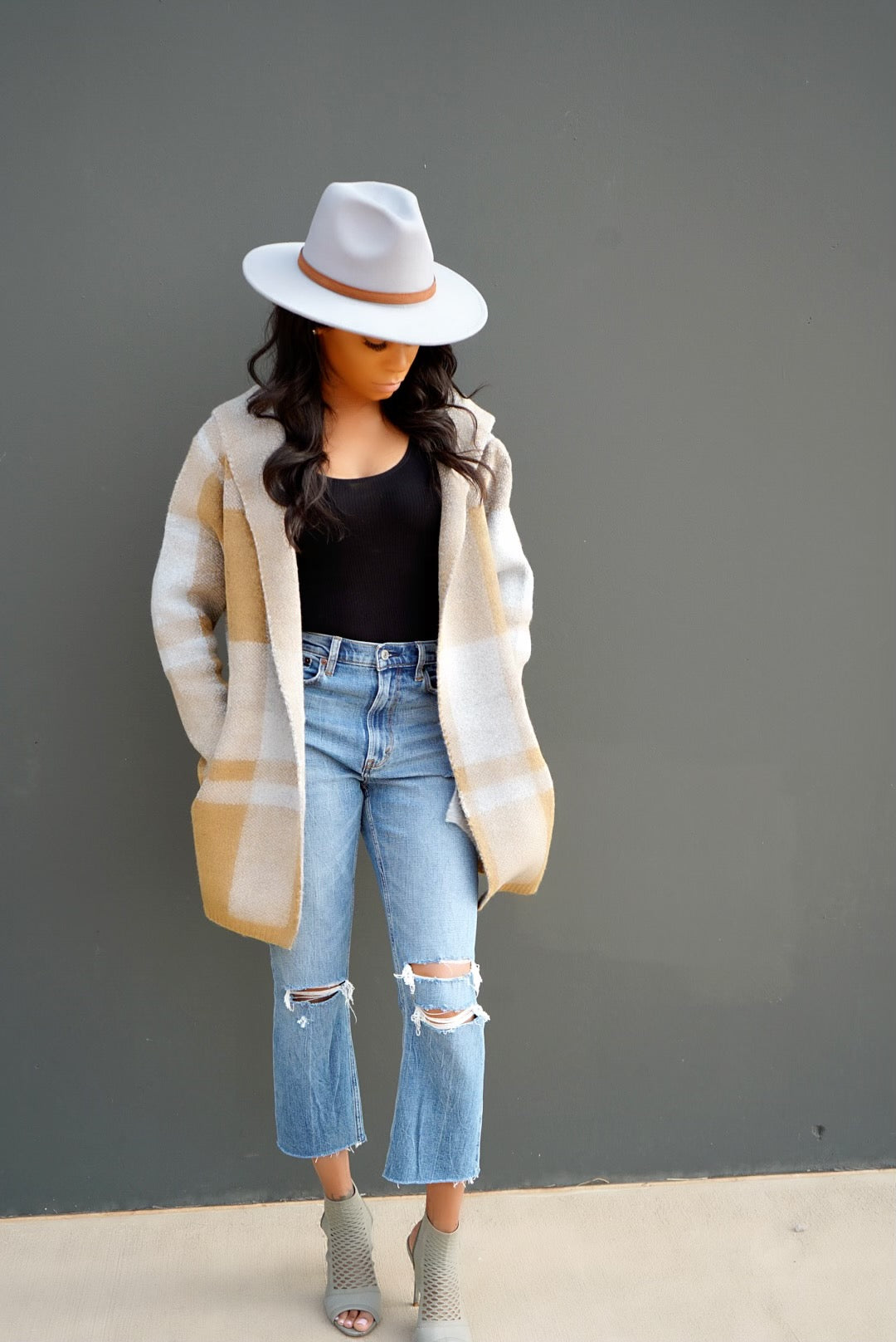 Check Me Boo || Mustard Cardigan