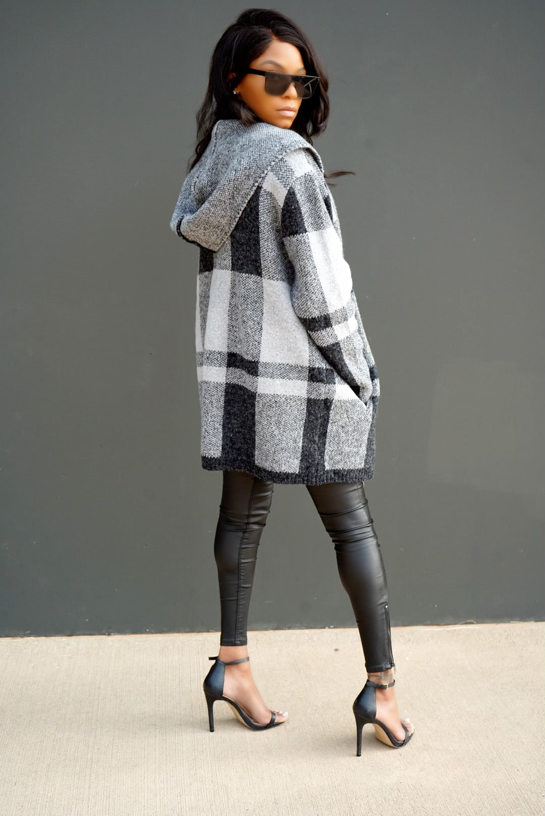 Check Me Boo || Grey Cardigan
