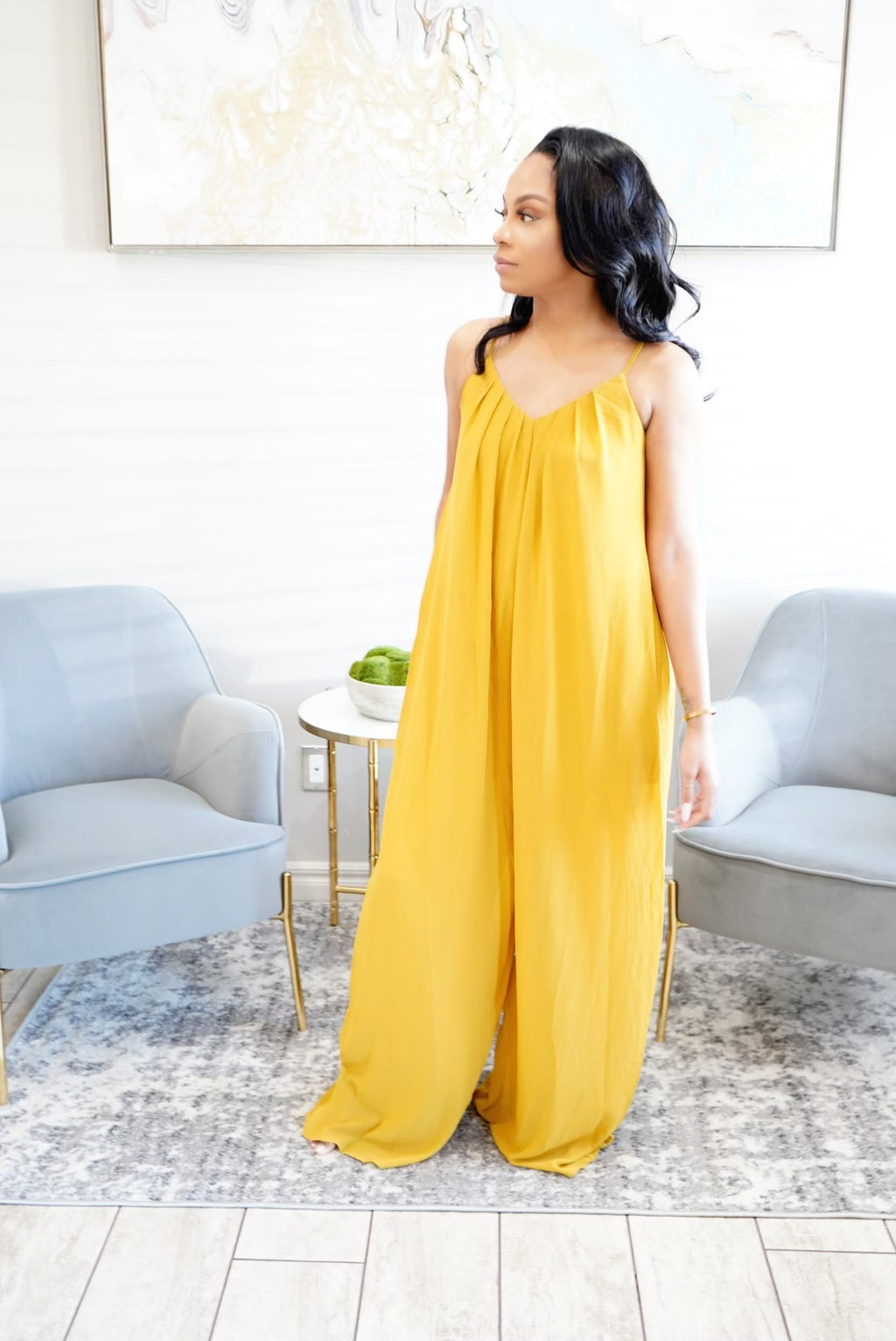 Real Good Girl || Jumpsuit mustard