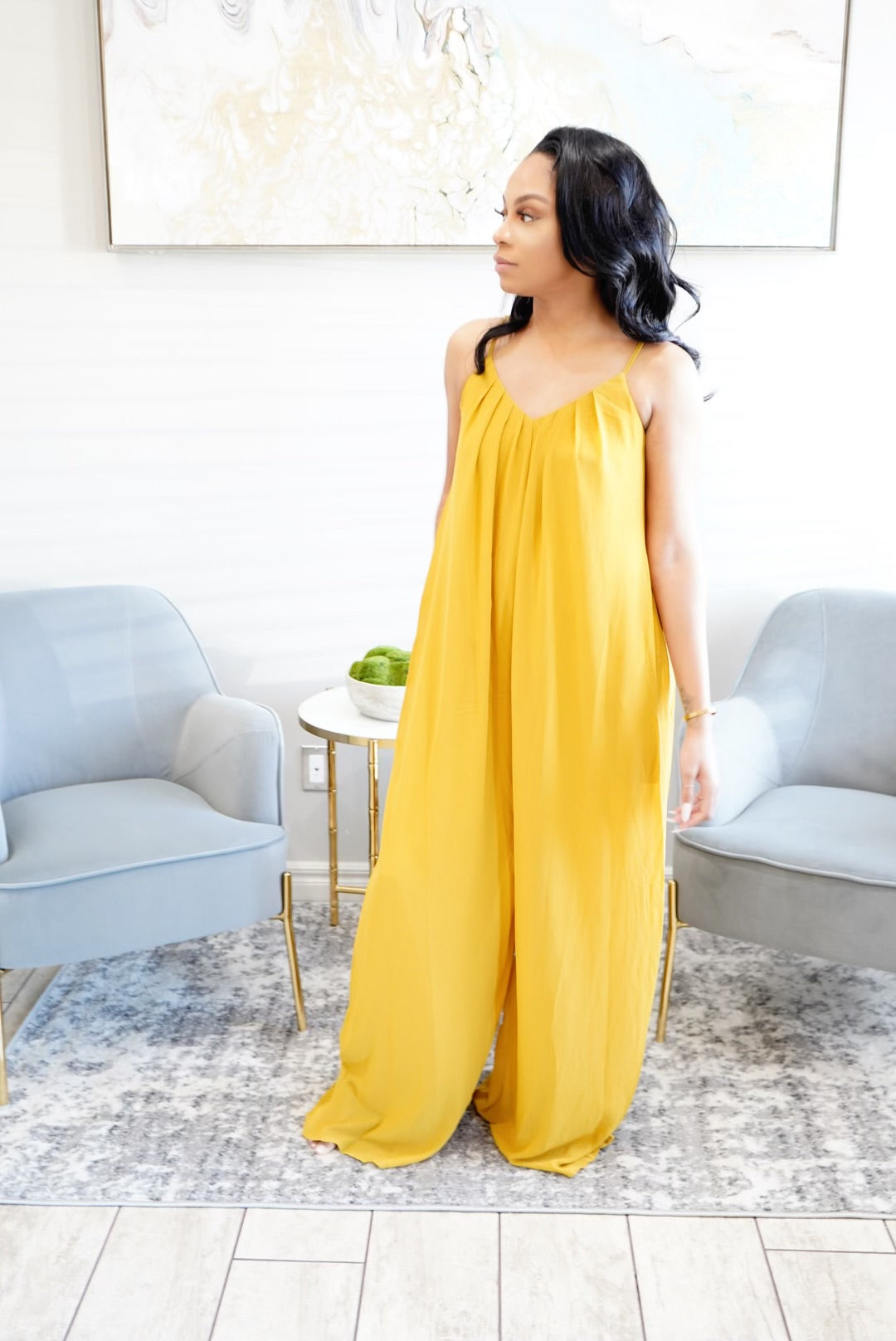 Real Good Girl || Jumpsuit mustard