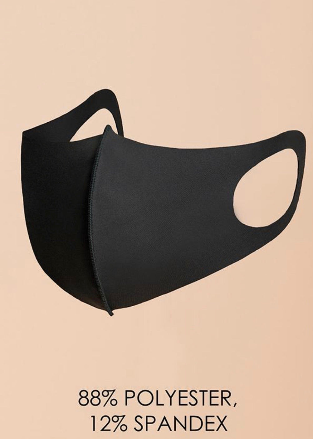 S&S Face Mask || Black