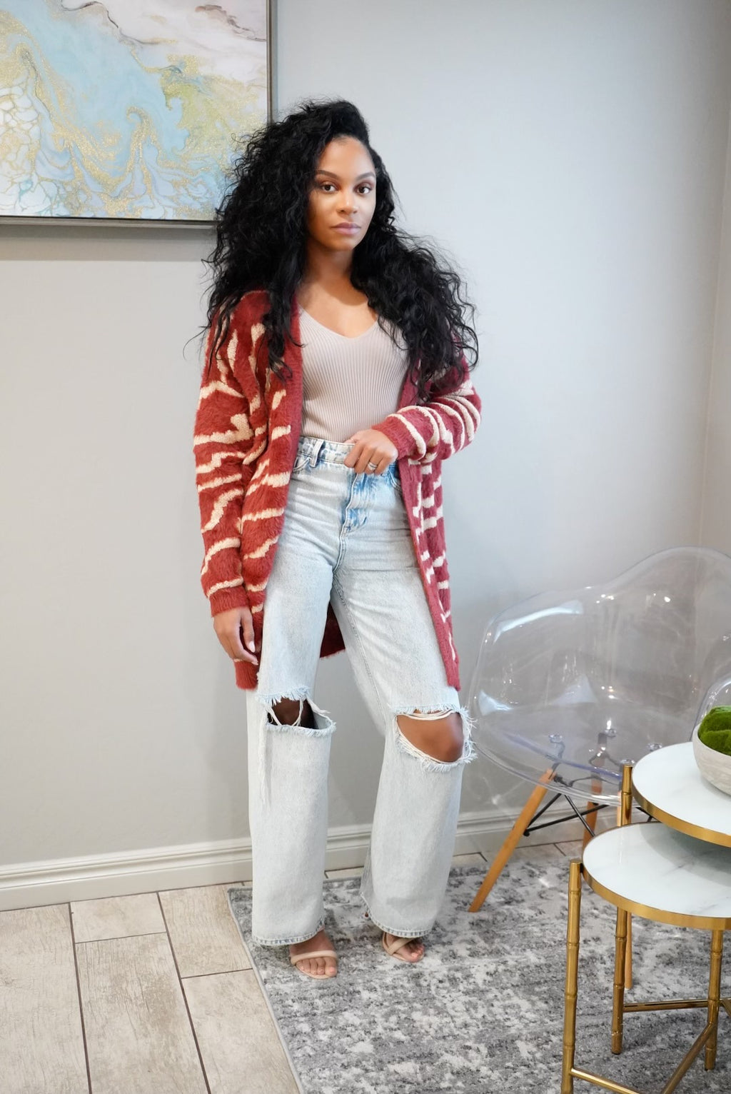 Wavy Baby || Cardigan