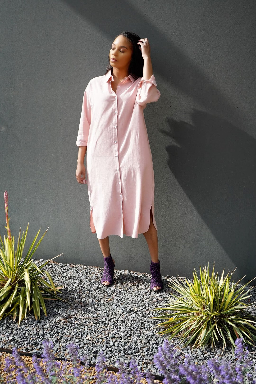 Cutie Patootie || Shirt Dress