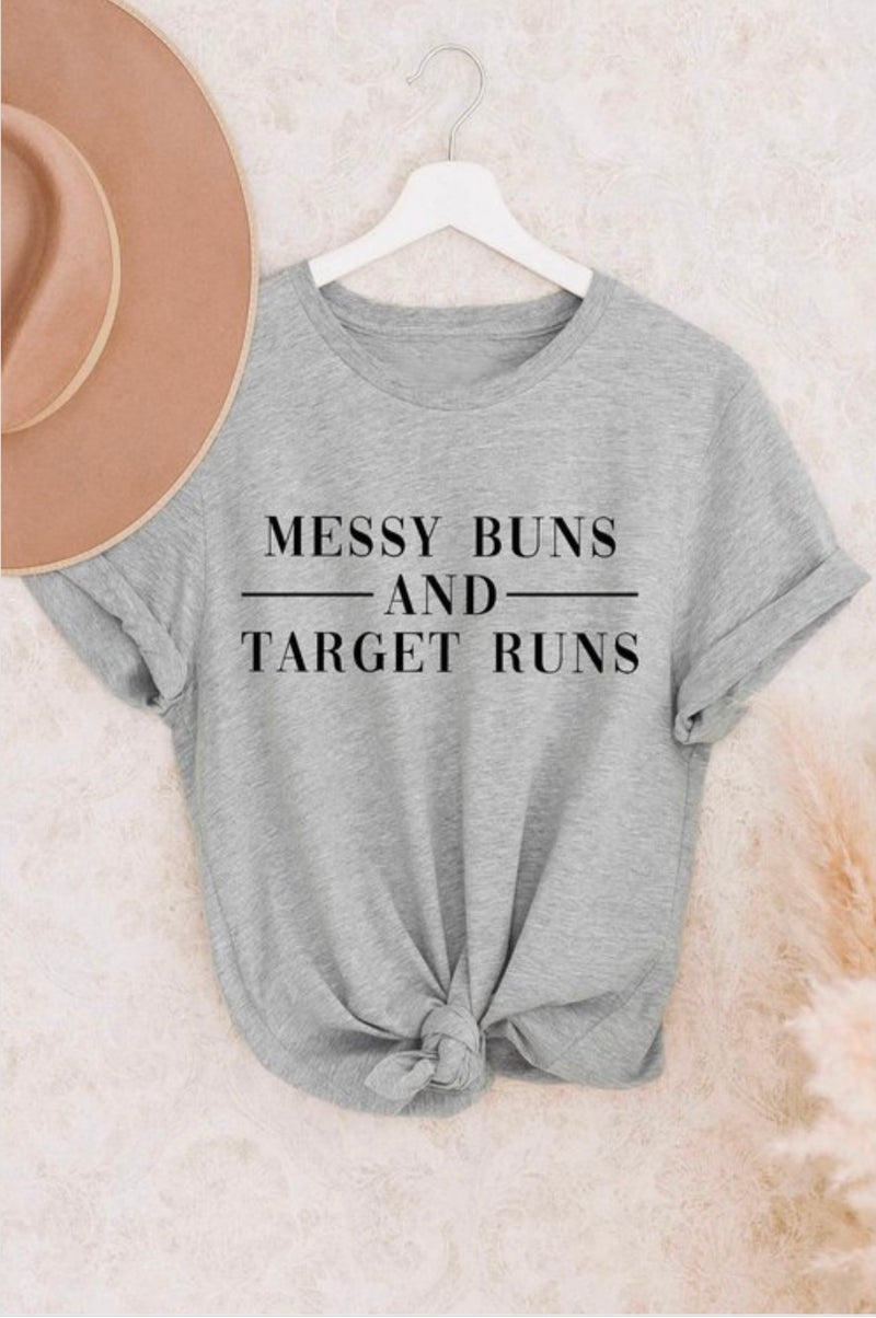Messy Buns & Target Runs || Tee