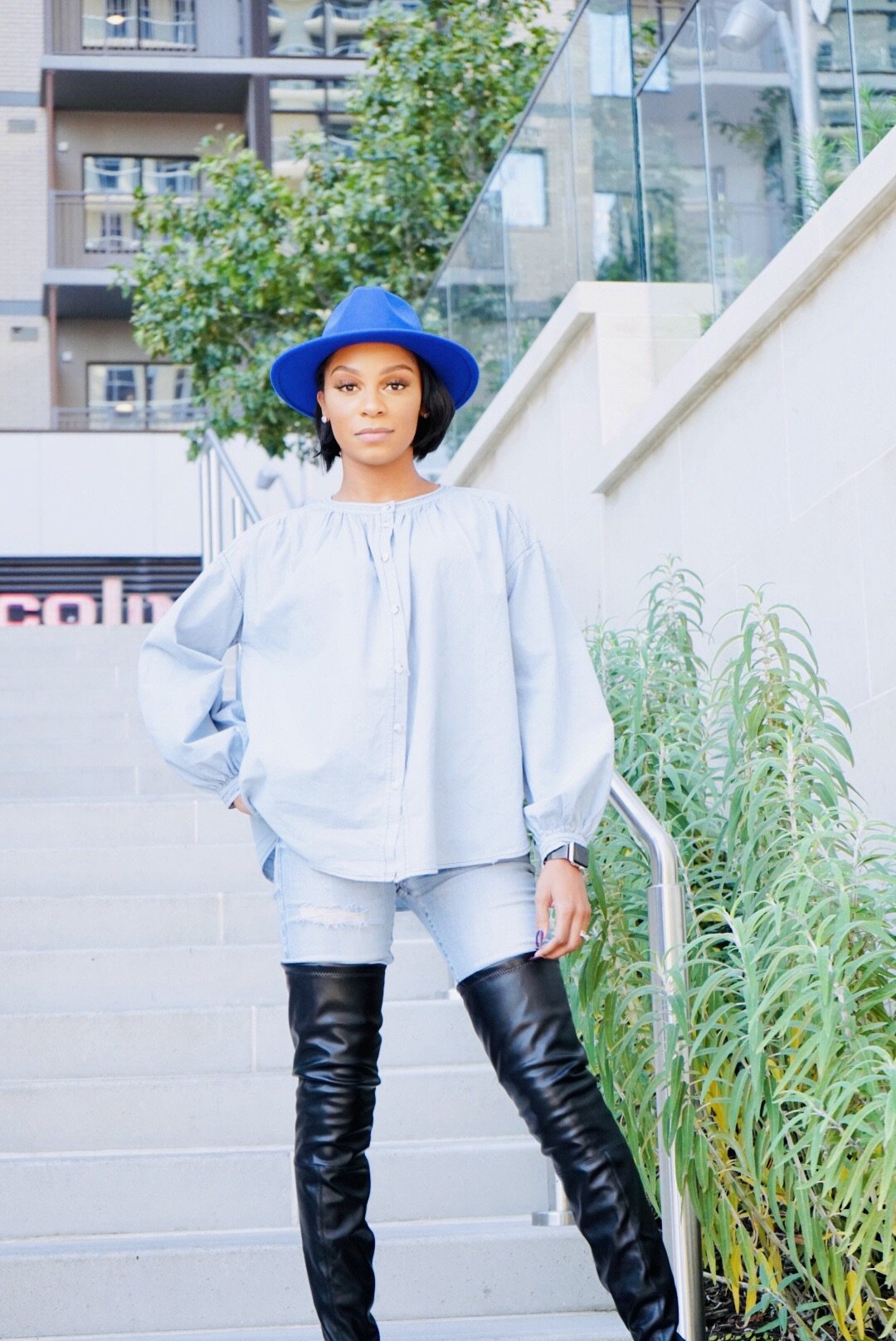 shirt, top, blouse, denim
