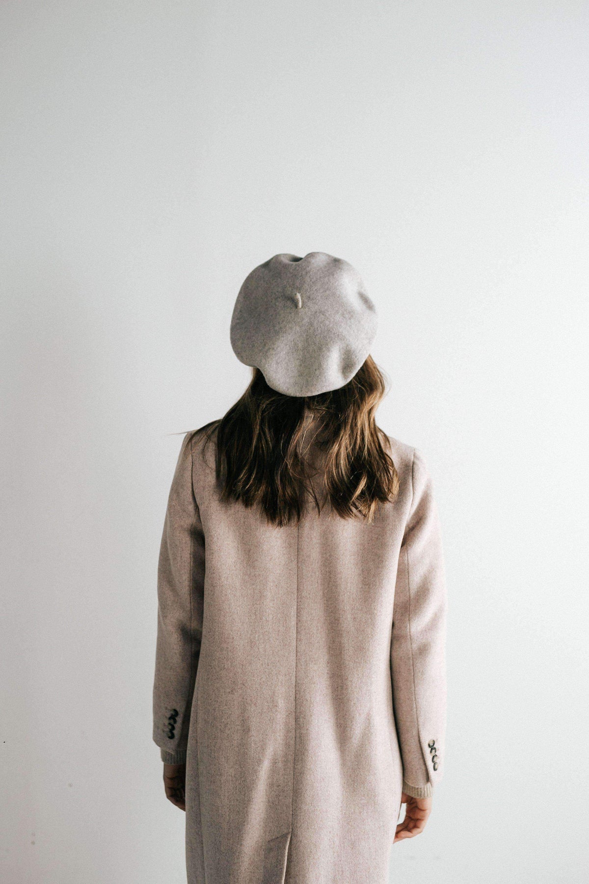 Sissy Beret || Heather Grey